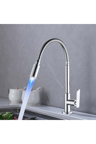 Yulong Reedark "su Tasarruflu 7 Renkli Led Musluk Başlığı -