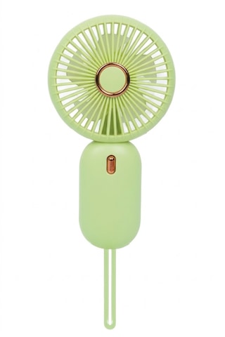Mini Taşınabilir Fan Type-c Şarjlı El Vantilatörü Yeşil Fn-65
