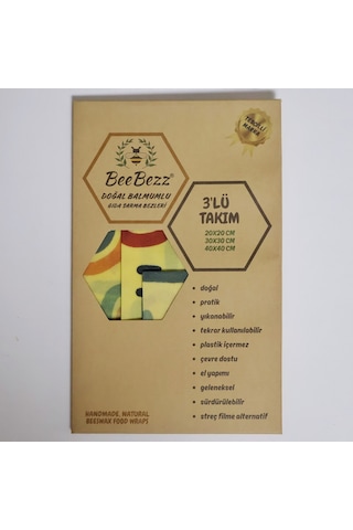 Beebezz 3'lü Set / Gökkuşağı Gökkuşağı