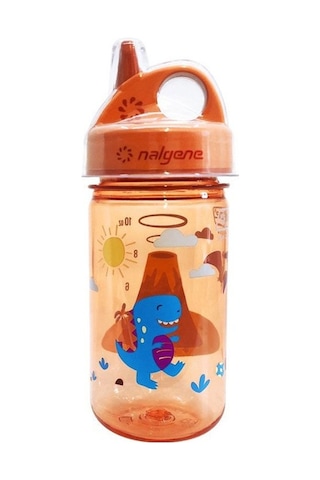 Nalgene Grip N-Gulp Tritan 0,35 Litre Çocuk Suluğu Turuncu