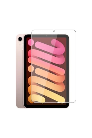 Apple Uyumlu iPad Mini 7 2024 A17 Pro 8.3'' Ekran Koruyucu Nano Cam Şeffaf Esnek Koruyucu A2993 A2995 A2996