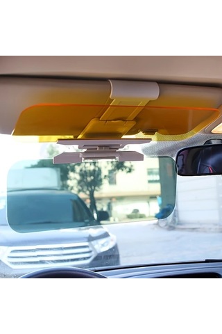 Boatshop1 1pc Araç Anti Parlama Güneşlik Gündüz Gece Kullanım Abs Malzeme Çoğu Araç İçin Şık Rüzgarlık Aksesuarı