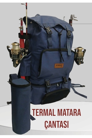 Termal Suluk Çantalı+termal Alt Bölmeli Kamp Ve Balıkçı Çantası