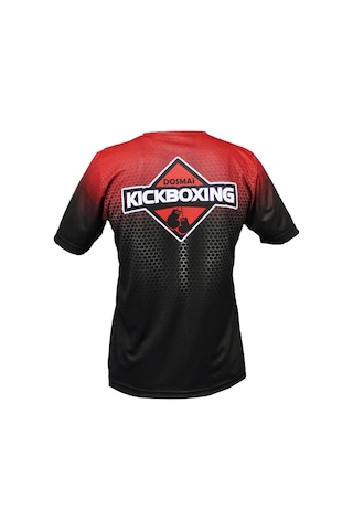 Dosmai Panther Power Dijital Baskılı Spor T-shirt Kırmızı Pst007