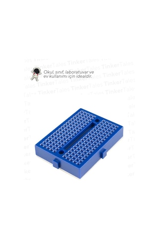 25'li 170 Pin Mini Breadboard Meb Müfredatına Uygun Okul Sınıf Ve Ev Için Uygun Arduino Uyumlu