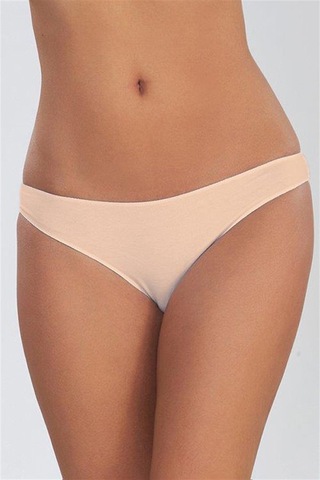 Çift Kaplan Kadın İzsiz Slip 5'li Paket 621 - L Çok Renkli