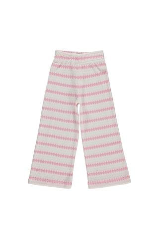 Civil Girls Bol Paça 6-9 Yaş Pantolon - Pembe Koyu Pembe