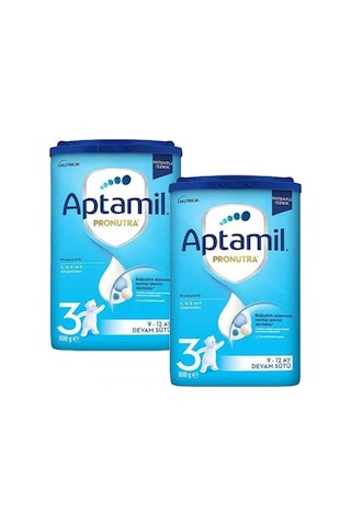 Aptamil 3 Çocuk Devam Sütü 800 G 2 Adet