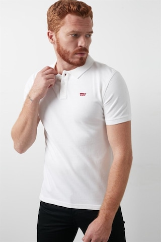 Levi's Erkek Polo Yaka Beyaz Tshirt - A0229-0006 001