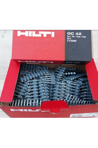 Hilti Gazlı Tabanca Çivisi X-C 27 MM G3 Mx (1200 Adet)+ Gc 42