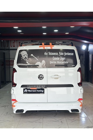 Vw Transporter T8.5 Arka Tampon Eki----fibersan Tuning