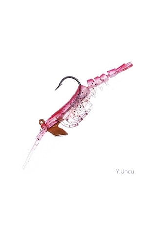 Pandora Caridina 7.6 CM 6.5 G Yapay Sahte Silikon Karides Yem Pandora Caridina 7.6 CM 6.5 G Yapay Sahte Silikon Karides Yem