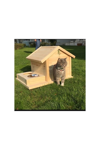 Özel Tasarım İç Ve Dış Mekan Yalıtımlı Kedi Yuvası Kedi Evi