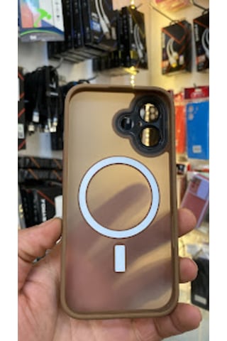 Apple Uyumlu iPhone16 Kamera Korumalı Mat Magsafe Wireless Şarj Destekli Renkli 45654