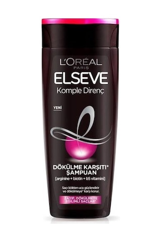 L'Oréal Paris Elseve Komple Direnç Dökülme Karşıtı Şampuan 390 ml