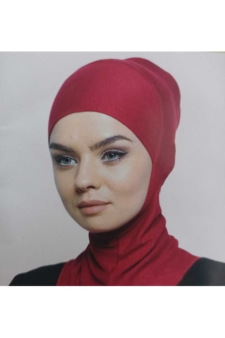 Boyunluklu Bone , Spor Bone , Hijab , Tesettür, Siyah , Geçmeli Hazır Bone Çok Renkli