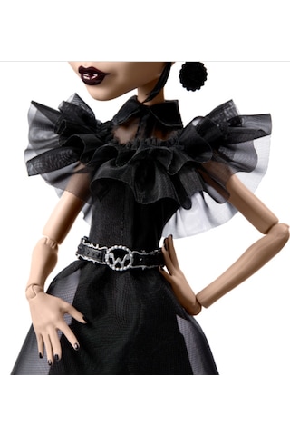 Monster High Wednesday Balo Elbiseli Bebek HXJ03