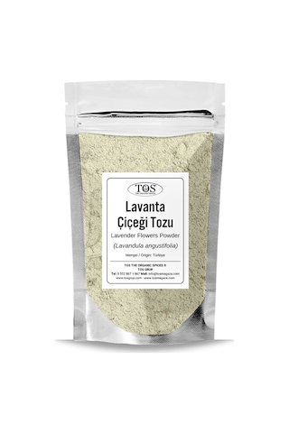 Tos The Organic Spices Lavanta Çiçeği Tozu 100 G Lavandula Angustifolia Tos The Organic Spices Lavanta Çiçeği Tozu 100 G Lavandula Angustifolia