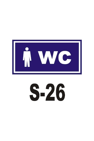 Iş Güvenliği Levhası - Uyarıcı Levha - Ikaz Levhası Bay Wc Iş Güvenliği Levhası - Uyarıcı Levha - Ikaz Levhası Bay Wc