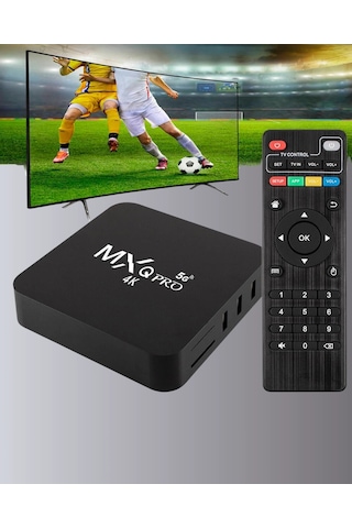 4k Android Tv Box 2gb Ram 16gb Rom, Hızlı Wi-fi Bağlantılı Akıllı Medya Kutusu