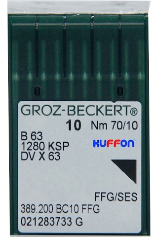 Groz Beckert Mekanik Reçme Dikiş İğnesi Dvx63