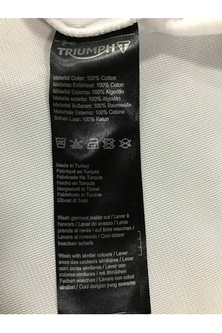 al Triumph Rocket Blueprınt Üç Silindir Resmi Baskılı Tshirt