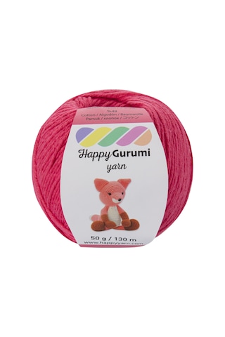 Happy Yarn Happy Gurumi Amigurumi Örgü İpi 50gr 130m Gülpembe