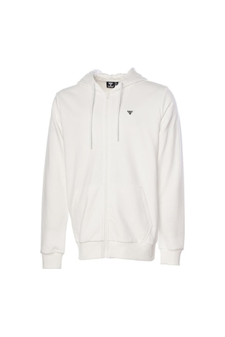Hummel Hmlt-ıc Icona Zıp Hoodıe Erkek Günlük Sweatshirts 921836-9003 Beyaz 921836-9003 Beyaz