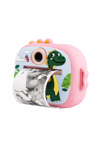 Cmr97 Çocuk Dijital Mini Kamera 1080p Hd 2.4 İnç Ekran Fotorğraf Video Oyun Müzik Usb Şarj Termal Resim Kağıt Baskılı Yazıcı Kamera Video Makinesi Print Kamera Yeşil