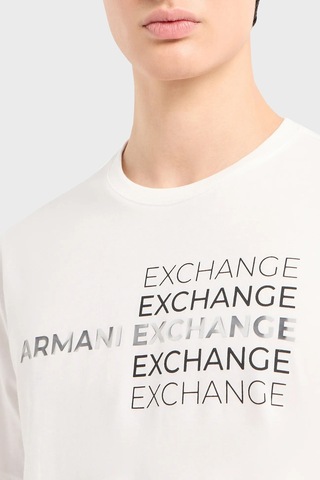 Armani Exchange Erkek T Shirt 3dztac Zj9tz 1116 Beyaz