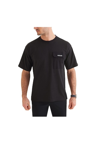 Columbia Csc Heritage Erkek Kısa Kollu T-shirt Siyah Cs0376-010 001