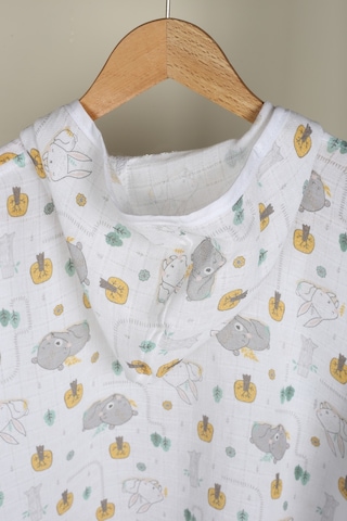 Luckka %100 Pamuk Bebek Çocuk Müslin Panço - Ztpanço 001