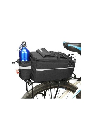 Didadodo Matara Hazneli 6l Bisiklet Tur Çantası, Siyah Yeni Tasarım Siyah