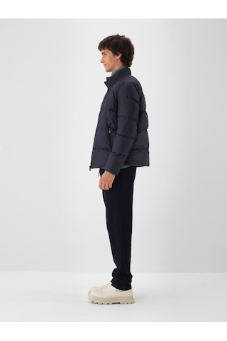 Lacivert Formunu Koruyan Regular Fit Mont 190540