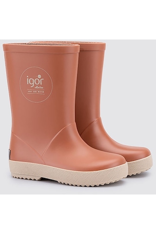 Igor Splash Dk Erkek Bebek Su Geçirmez Yağmur Kar Çizmesi W10292 Taba - Bej Bej - Taba
