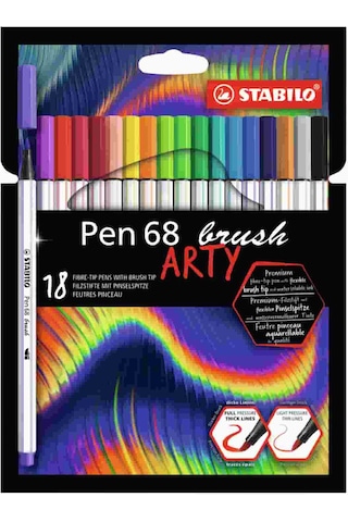 Stabilo Arty Brush 68 Set 18Li N 568/18-21-20