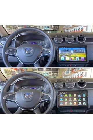 Dacia Duster 2019-2021 Android 10.0 Multimedya Navigasyon