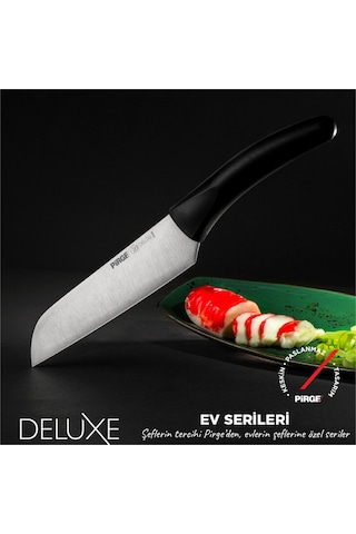 Pirge Deluxe Şef Bıçağı 21 Cm 71327 Siyah