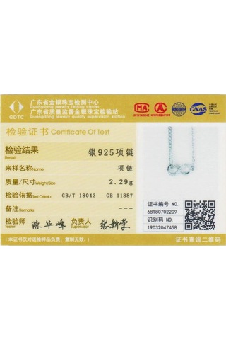 Gümüş Bamoer 925 Ayar Gümüş Infinity Sonsuza Aşk Zincir Kolye Kolye Kadınlar İçin