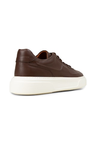 Deery Erkek Hakiki Deri Kahverengi Sneaker - 04601mkhve01