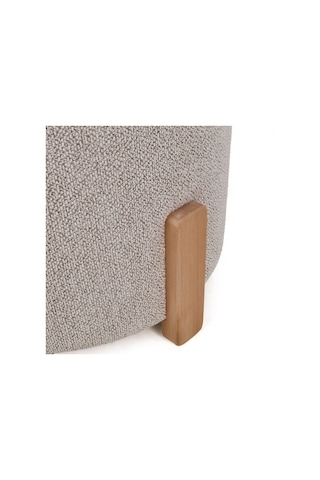 Just Home Puffy Puf - Gri - 44x50x50 Cm Gri