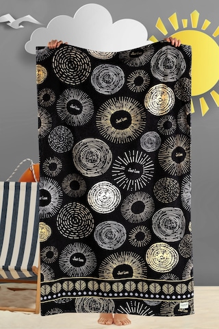 80x150 cm Büyük Plaj Havlusu Genç Yetişkin Deniz Havuz Doğa Dalış Yüzücü Kamp Havlusu Just Love