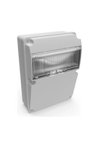 Mutlusan 225x311x132 Kombinasyon Kutusu Termoplastik Gri Boş