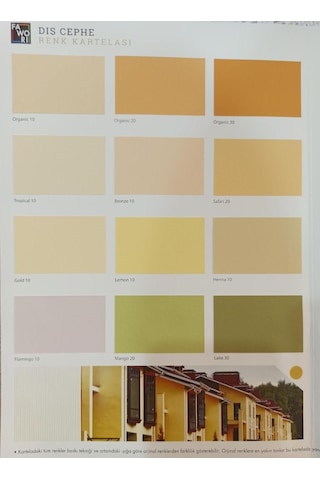 Fawori Silikonlu Dış Cephe Boyası 15 Lt (421762965)