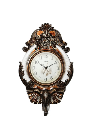 4 Adet Duvara Asmalı Filli Saat Dekoratif Duvar Saati, Asılabilir Filli Tasarım, 67 X 40 Cm, Wall Clock Diğer