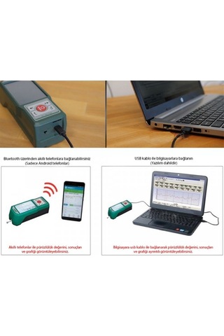 İnsize Isr-c300 Yüzey Pürüzlülük Ölçer