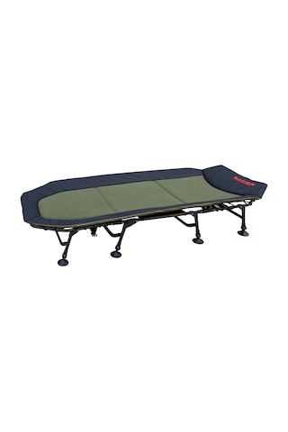 Bauer Hyb046f Steel King Size Bedchair Flat 8 Ayak Kampet Haki