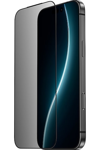 Apple Uyumlu iPhone 17 Pro Benks Ultra Shield 0.3mm Privacy Ekran Koruyucu Uygulama Aparatlı Siyah