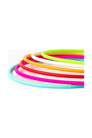 1 Adet Hulahop Çember 60 CM Hulahoop Hula Hop Renkli
