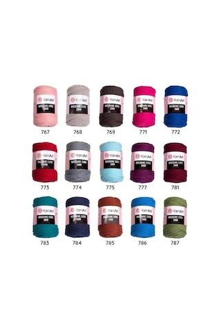 Art El Örgü İpi Macrame Cord 3 Mm, 764, 4x250 Gr